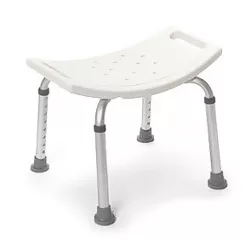 Tusoló ülőke, tusoló szék háttámla nélkül