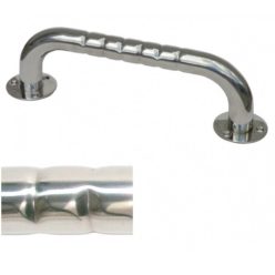   Króm, rozsdamentes egyenes fali kapaszkodó 30 cm, csúszásmentes-dombornyomott foganyúval thu