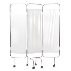 Paraván 3 részes alumínium vázzal görgős