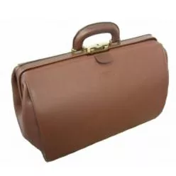 Orvosi táska fekete bőr nagy