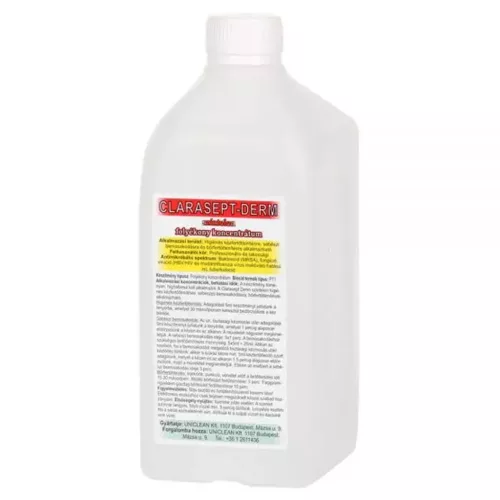 CLARASEPTDERM bőrfertőtlenítő utántöltő 1000 ml színtelen