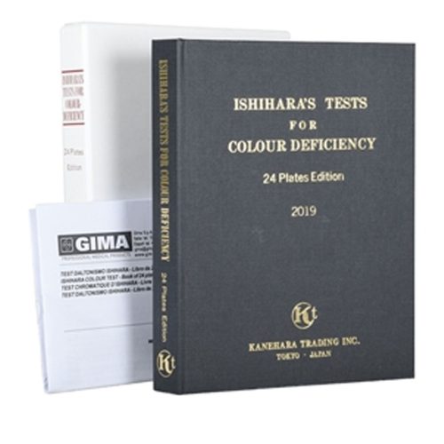 Színlátásvizsgáló könyv ISHIHARA 24-es