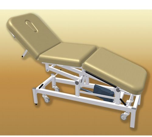 Orvosi vizsgálóágy elektromos, 3 részes lélegeztető nyilással