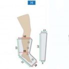 LYMPHOPRESS nyirokmasszázs készülékhez lábmandzsetta