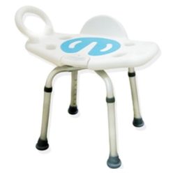 Tusoló ülőke forgólapos, kapaszkodóval