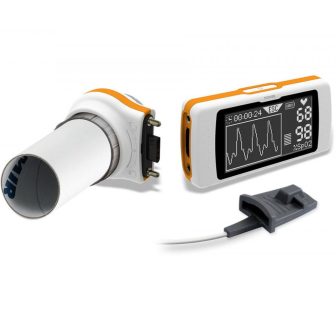 Spirometer SPIRODOC PC csatlakozás + SpO2 + szoftver + ujrahasználható turbina