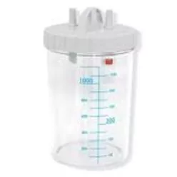   Váladékszívóhoz tartály 1000 ml autoklávozható 121C-on (New Aspirethez is)
