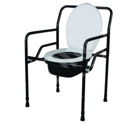   S-809 - állítható magasságú szoba WC  115 kg-ig GÖRDÍTHETŐ VÁLTOZAT