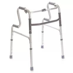   Járókeret lépcsős DUPLA markolattal a felállás segítéséhez