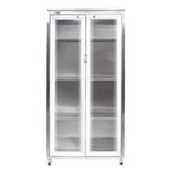 Műszerszekrény rozsdamentes MG1121 180x90x40 cm