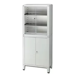 Műszer szekrény orvosi PREMIUM 2-2 ajtós 79 x 36 x 186 cm