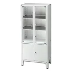 Orvosi műszerszekrény PRÉMIUM 2-2 ajtós