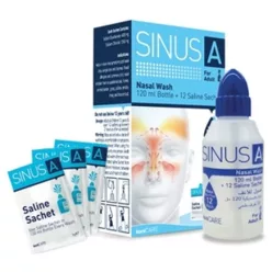 SINUS A sóoldatos orrmosó 120 ml + 12 só