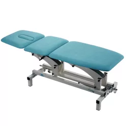  Vizsgálóágy-kezelőágy Trandelemburg kék – hidraulikus