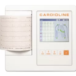   + CARDIOLINE EKG 100L FULL ( GLASGOW + EasyApp 5' szines kijelző