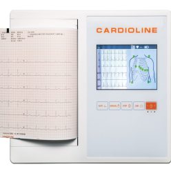   CARDIOLINE EKG 100L FULL ( GLASGOW + EasyApp ) 7' szines kijelző