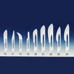 CARBON acél orvosi szikepenge - steril 100 db