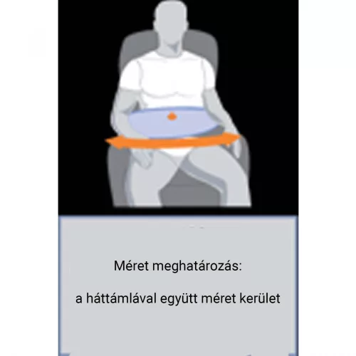 ORLIMAN betegrögzítő medence mellény OM1002