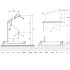 Elektromos betegemelő lift Motion-804 COMPACT 150 kg-ig