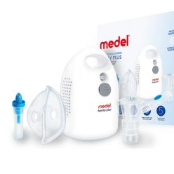   Medel Family Plus hordozható kompresszoros inhalátor orrzuhannyal