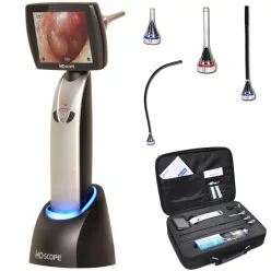   MD SCOPE videó otoscop MS102 - ELITE PACK 4 vizsgálófejjel