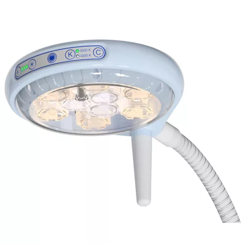 PRIMALED-FLEX orvosi lámpa akkuval 105.000 lux/50cm – állványos