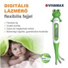 Digitális lázmérő flexibilis fejjel – béka