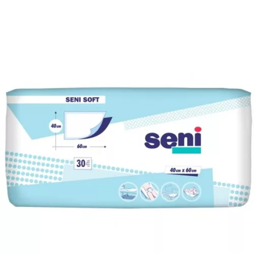SENI SOFT SUPER egyszer használatos betegalátét  40x60 cm/850ml