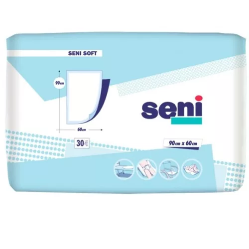 SENI SOFT SUPER egyszer használatos betegalátét 60x90 cm/2000 ml