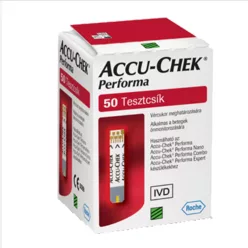 ACCUCHEK PERFORMA 50X TESZTCSÍK