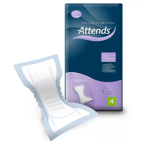 Attends Contours Regular 4 (687 ml) 42x inkontinencia betét