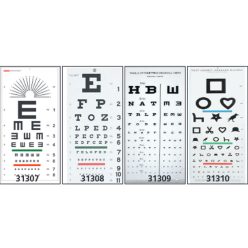   Lea alacsony kontraszt látásvizsgáló táblák  - 3 m-ről