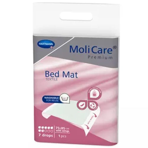 Hartmann MoliCare Bed Mat Textil mosható szárnyas betegalátét 75x85cm