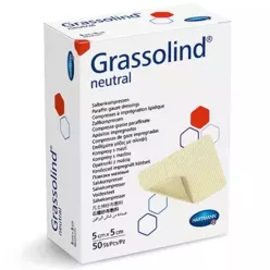 Grassolind kenőcsös sebfedő 5x5cm 50db