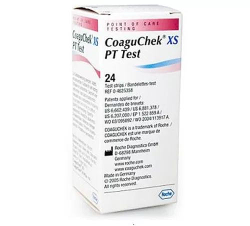 Tesztcsík INR CoaguChek XS 24 db