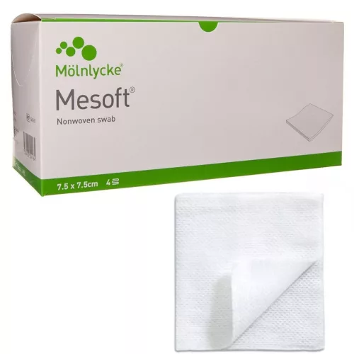 MESOFT steril mull lap 7,5 X 7,5 CM