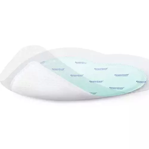 RESPOSORB SILICONE BORDER SACRUM 18 X 18 CM szuperabszorbens hidrocelluláris kötszer szilikonrétegge