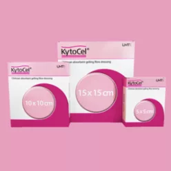   KYTOCEL 10 X 10  cm szívóöblítő hatású hidroaktív kötszer antiszeptikummal