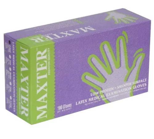 Latex orvosi vizsgálókesztyű MAXTER - Méret M