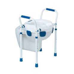 WC magasító beépített WC fölé - karfával