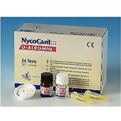 U-Albumin teszt NycoCard készülékhez 24 db