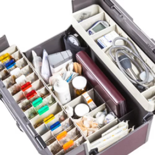 Táska orvosi DÜRASOL IDEAL kicsi 44x24x22cm