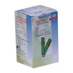 Tesztcsík Easy Touch vércukor 25 db