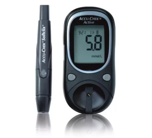Vércukormérő AccuChek Active Kit
