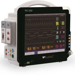   Betegőrző monitor PG S50 standard (ECG,HR, RR, Temp, SpO2, PR, NIBP)