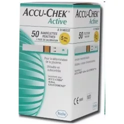 Tesztcsík AccuChek Active Glucose 50 db/doboz