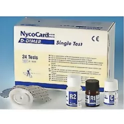 Ddimer teszt NycoCard készülékhez 24 db