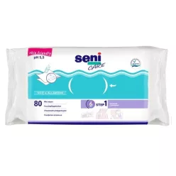 SENI CARE nedves törlőkendő 10/80 db