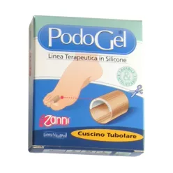   PodoGel szilikon félkörös lábujjvédő gyűrű 10 cm hosszú, vágható - Méret 37/41