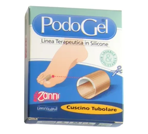PodoGel szilikon félkörös lábujjvédő gyűrű 10 cm hosszú, vágható - Méret 42/46